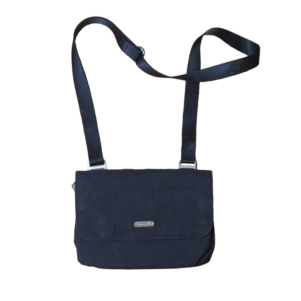 Baggallini Crossbody Bag Black Nylon Adjustable Strap Women's